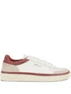 Ghoud Beige Low-top Sneakers With Perforated Detailing In Multi