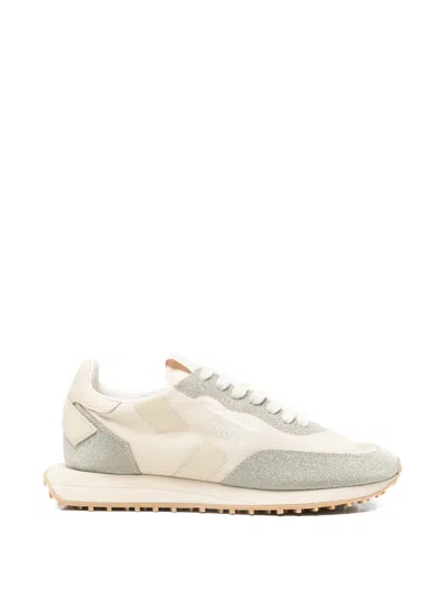 Ghoud Rush Glitter-detail Sneakers In White