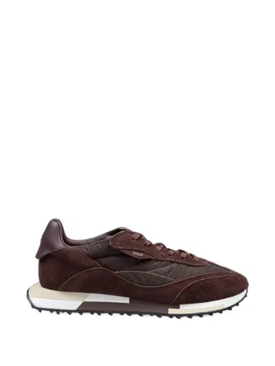 Ghoud Rush M9 Suede Sneakers In Brown