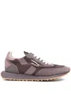 Ghoud Rush Monoblock Logo-detail Lace-up Sneakers In Purple