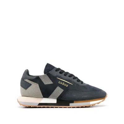 Ghoud Rush Panelled Sneakers In Blue