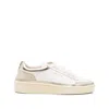 Ghoud Pads Low Leather Sneakers In White