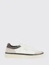 Ghoud Low-top Sneakers With Suede Inserts In White