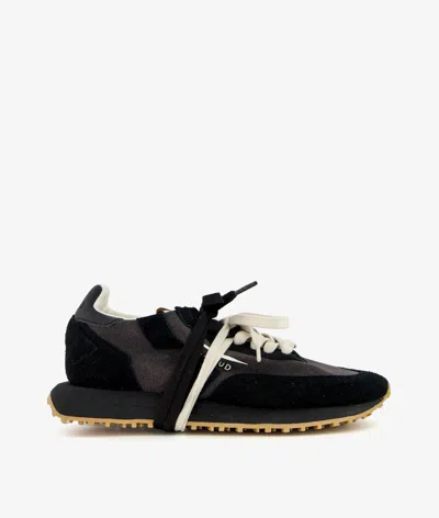 Ghoud Sneakers Woman  Sclw-is07 Starlight Low Glitter Suede Black