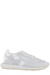 Ghoud Rush Starlight Monoblock Sneakers In Glitter Silver