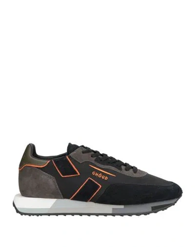 Ghoud Venice Ghōud Venice Man Sneakers Black Size 9 Leather, Textile Fibers