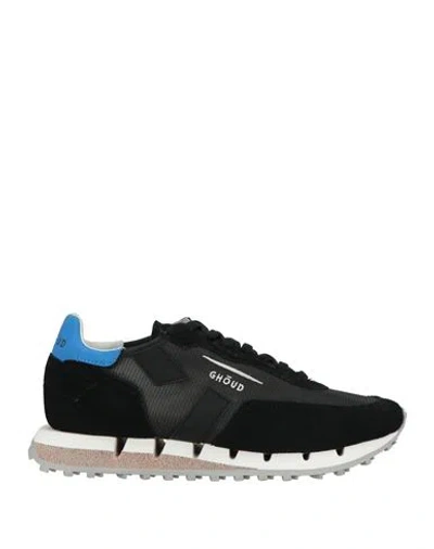 Ghoud Venice Ghōud Venice Man Sneakers Black Size 9 Leather, Textile Fibers