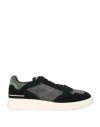 Ghoud Venice Ghōud Venice Man Sneakers Black Size 9 Leather, Textile Fibers In Black