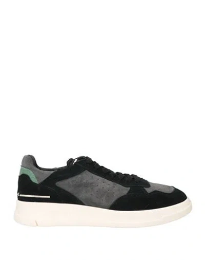 Ghoud Venice Ghōud Venice Man Sneakers Black Size 9 Leather, Textile Fibers