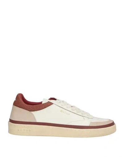 Ghoud Venice Ghōud Venice Man Sneakers Cream Size 10 Leather In Multi