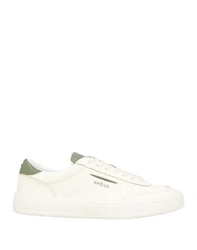 Ghoud Venice Ghōud Venice Man Sneakers Cream Size 9 Leather In Neutral