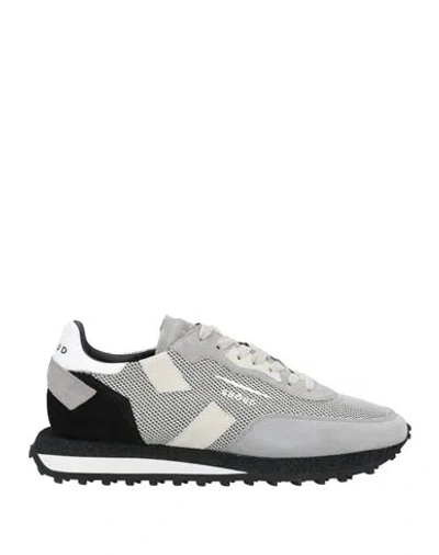 Ghoud Venice Ghōud Venice Man Sneakers Grey Size 11 Leather, Textile Fibers