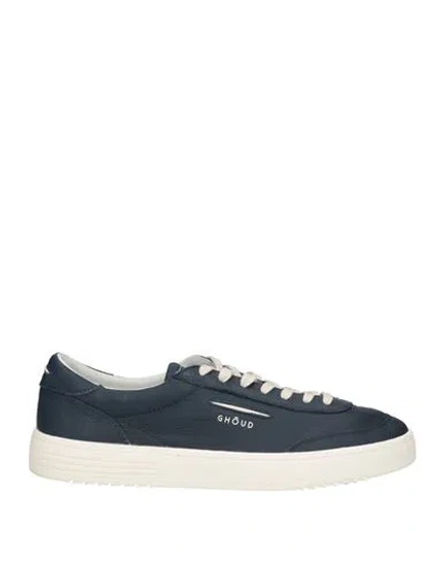 Ghoud Venice Ghōud Venice Man Sneakers Midnight Blue Size 12 Leather