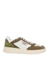 Ghoud Venice Ghōud Venice Man Sneakers Military Green Size 9 Leather In Green
