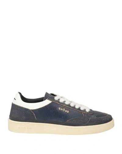 Ghoud Venice Ghōud Venice Man Sneakers Navy Size 10 Leather In Blue