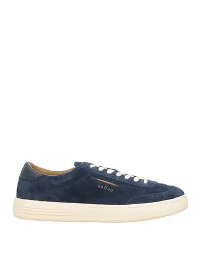 Ghoud Venice Ghōud Venice Man Sneakers Navy Size 9 Leather In Blue