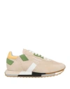 Ghoud Venice Ghōud Venice Man Sneakers Sand Size 9 Leather, Textile Fibers In Beige