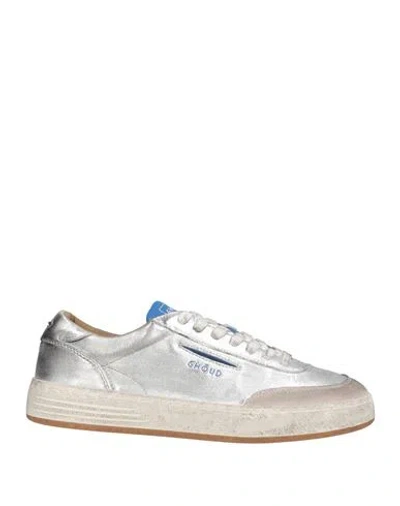 Ghoud Venice Ghōud Venice Man Sneakers Silver Size 9 Leather