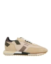 Ghoud Venice Ghōud Venice Rush Man Sneakers Beige Size 9 Leather, Textile Fibers In Sand
