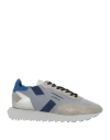 Ghoud Venice Ghōud Venice Rush Man Sneakers Blue Size 9 Textile Fibers In Multi