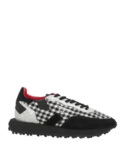 Ghoud Venice Ghōud Venice Rush Woman Sneakers Black Size 9 Textile Fibers, Leather