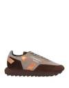 Ghoud Venice Ghōud Venice Rush Woman Sneakers Brown Size 7 Leather, Textile Fibers In Brown