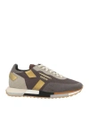 Ghoud Venice Ghōud Venice Rush Woman Sneakers Chocolate Brown Size 10 Leather, Textile Fibers In Multi