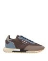 Ghoud Venice Ghōud Venice Rush Woman Sneakers Chocolate Brown Size 6 Textile Fibers In Brown