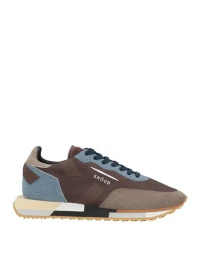 Ghoud Venice Ghōud Venice Rush Woman Sneakers Chocolate Brown Size 6 Textile Fibers