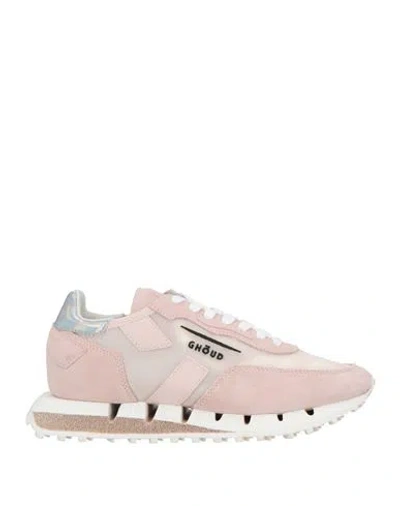 Ghoud Venice Ghōud Venice Rush Woman Sneakers Pink Size 7 Leather, Textile Fibers, Synthetisches Material