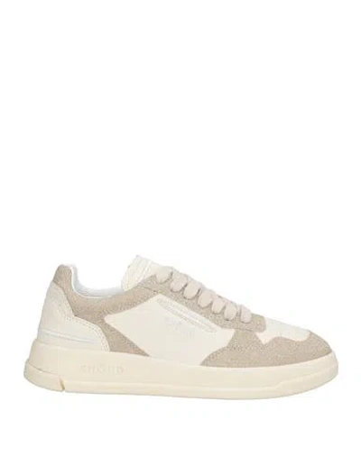Ghoud Venice Ghōud Venice Woman Sneakers Beige Size 8 Leather, Textile Fibers In Sand