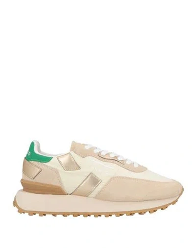 Ghoud Venice Ghōud Venice Woman Sneakers Beige Size 7 Textile Fibers, Leather