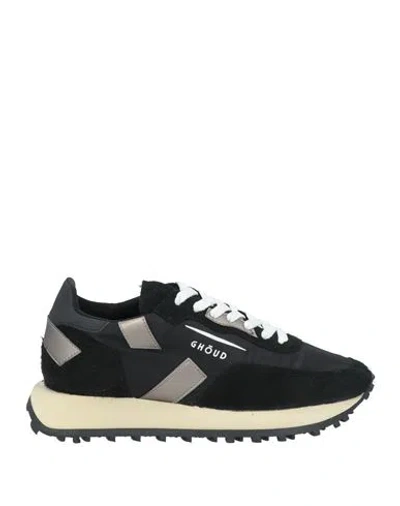 Ghoud Venice Ghōud Venice Woman Sneakers Black Size 5 Textile Fibers, Leather