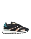 Ghoud Venice Ghōud Venice Woman Sneakers Black Size 8 Leather, Textile Fibers In Black
