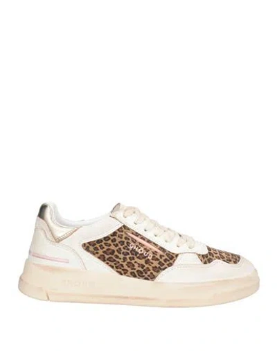 Ghoud Venice Ghōud Venice Woman Sneakers Camel Size 8 Leather In Nude