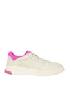 Ghoud Venice Ghōud Venice Woman Sneakers Cream Size 5 Leather, Textile Fibers In White