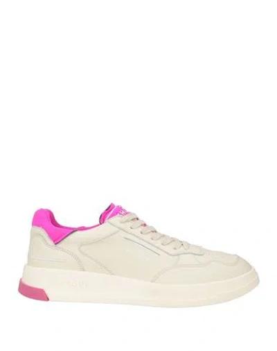 Ghoud Venice Ghōud Venice Woman Sneakers Cream Size 5 Leather, Textile Fibers In White