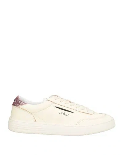Ghoud Venice Ghōud Venice Woman Sneakers Cream Size 8 Goat Skin In Neutral