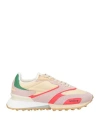 Ghoud Venice Ghōud Venice Woman Sneakers Cream Size 8 Leather, Textile Fibers In White