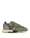 Ghoud Venice Ghōud Venice Woman Sneakers Dark Green Size 6 Soft Leather, Textile Fibers