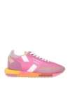 Ghoud Venice Ghōud Venice Woman Sneakers Fuchsia Size 7 Leather, Artificial Fibers In Pink