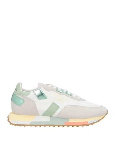 Ghoud Venice Ghōud Venice Woman Sneakers Light Grey Size 8 Leather, Textile Fibers