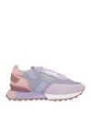 Ghoud Venice Ghōud Venice Woman Sneakers Lilac Size 8 Textile Fibers, Leather In Purple