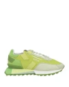 Ghoud Venice Ghōud Venice Woman Sneakers Lime Green Size 8 Textile Fibers, Leather