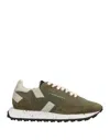 Ghoud Venice Sneakers In Military Green
