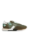 Ghoud Venice Ghōud Venice Woman Sneakers Military Green Size 7 Leather, Textile Fibers In Green