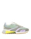 Ghoud Venice Ghōud Venice Woman Sneakers Military Green Size 8 Leather, Nylon In Green