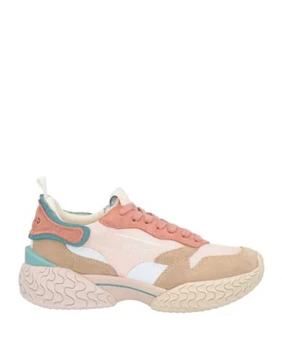 Ghoud Venice Ghōud Venice Woman Sneakers Pink Size 8 Leather, Textile Fibers