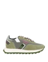 Ghoud Venice Ghōud Venice Woman Sneakers Sage Green Size 5 Leather, Textile Fibers In Sage Green