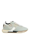 Ghoud Venice Ghōud Venice Woman Sneakers Sage Green Size 5 Leather, Textile Fibers In Sage Green